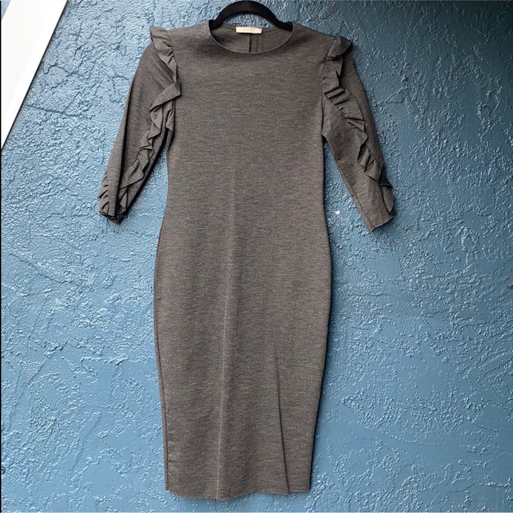 Gray Zara Dress
